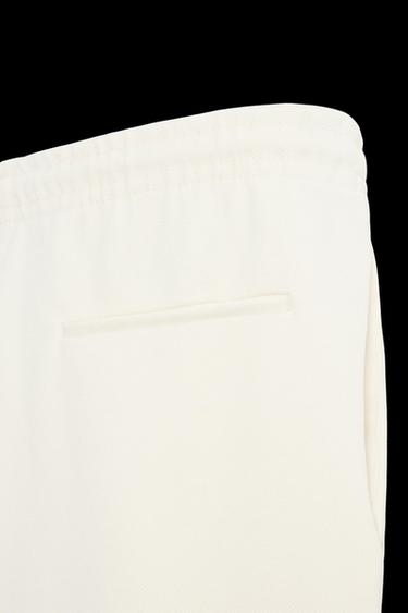EASY CARE JOGGER WAIST TROUSERS - Mid-ecru by Zara