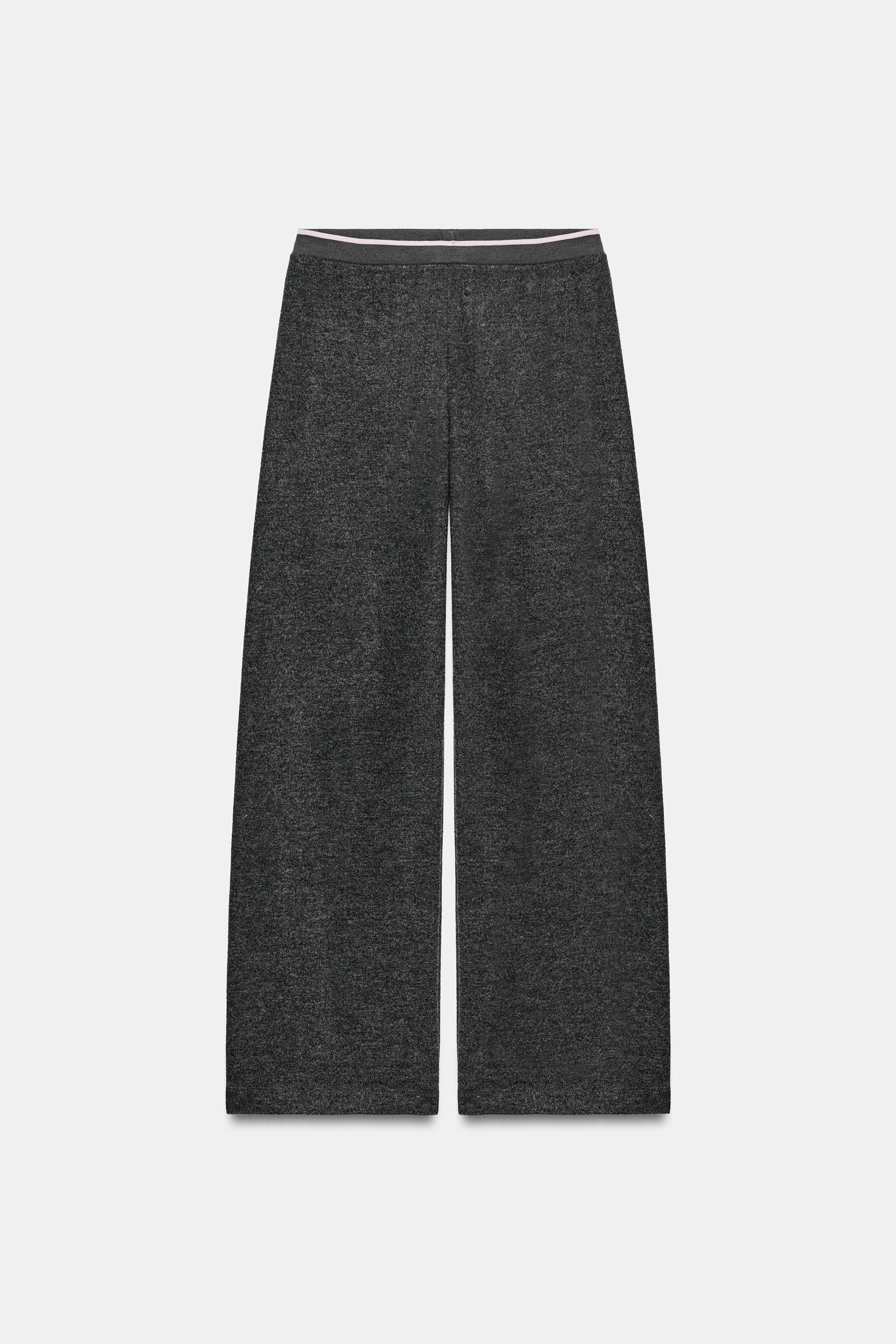 SOFT PANTS WITH CONTRAST STRIPE