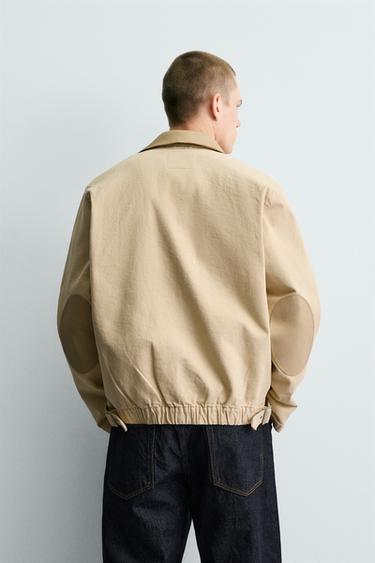 DENIM JACKET WITH CONTRAST COLLAR - Yellow by Zara - Image 2