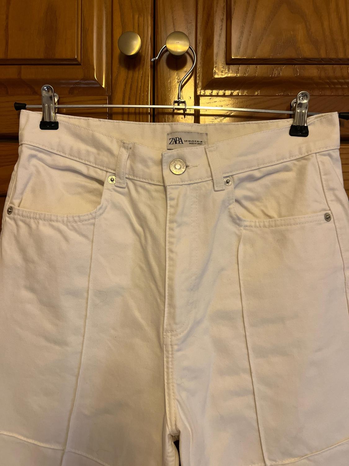 STRAIGHT FIT PATCHWORK JEANS - Image 2