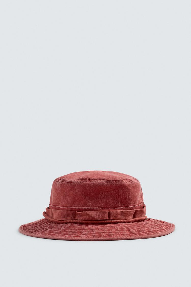 ZARA WIDE BRIM BUCKET HAT