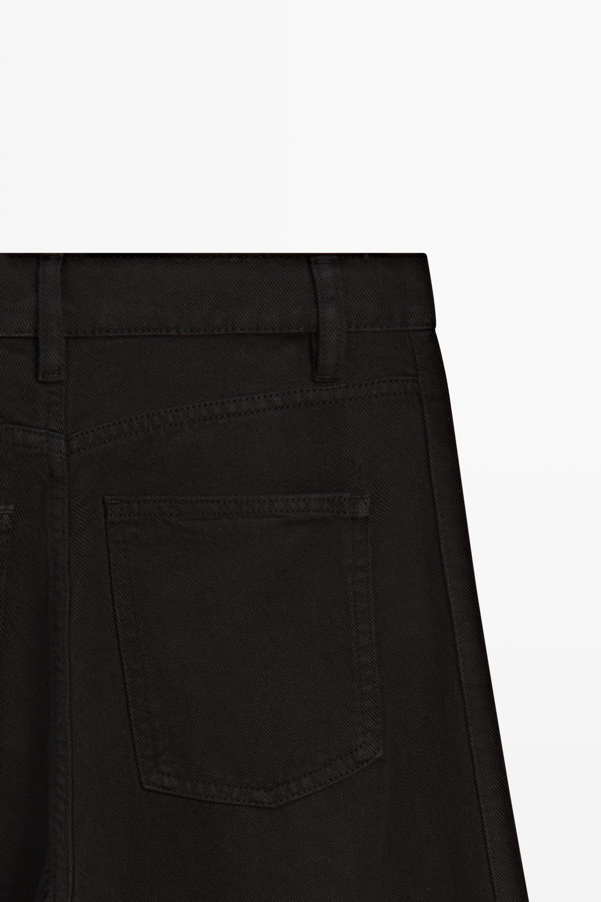 Flowy wide-leg jeans