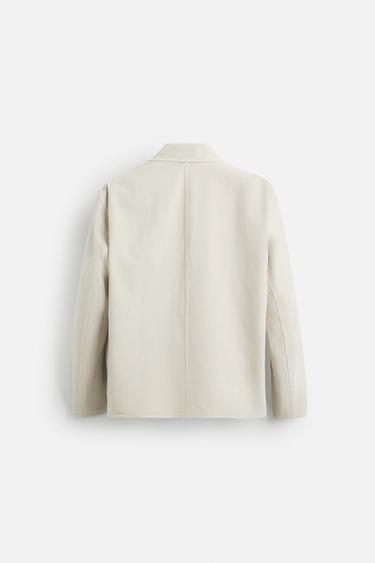 BLAZER COSTUME RELAXED FIT - Blanc cassé de Zara - Image 6
