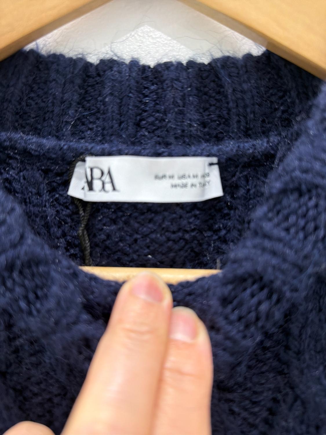 RHINESTONE CABLE KNIT SWEATER - Image 2