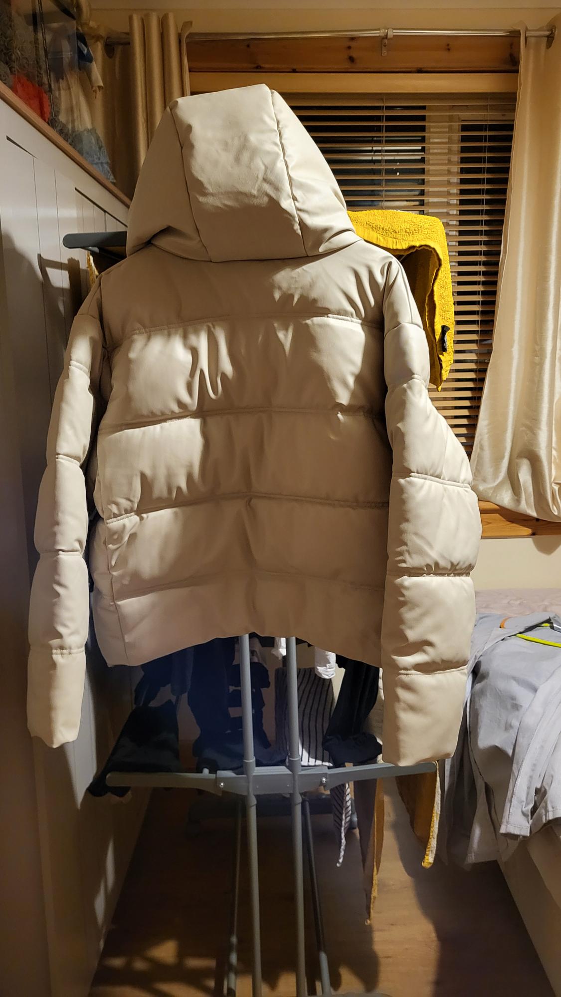 FAUX LEATHER WIND PROTECTION ANORAK - Image 2