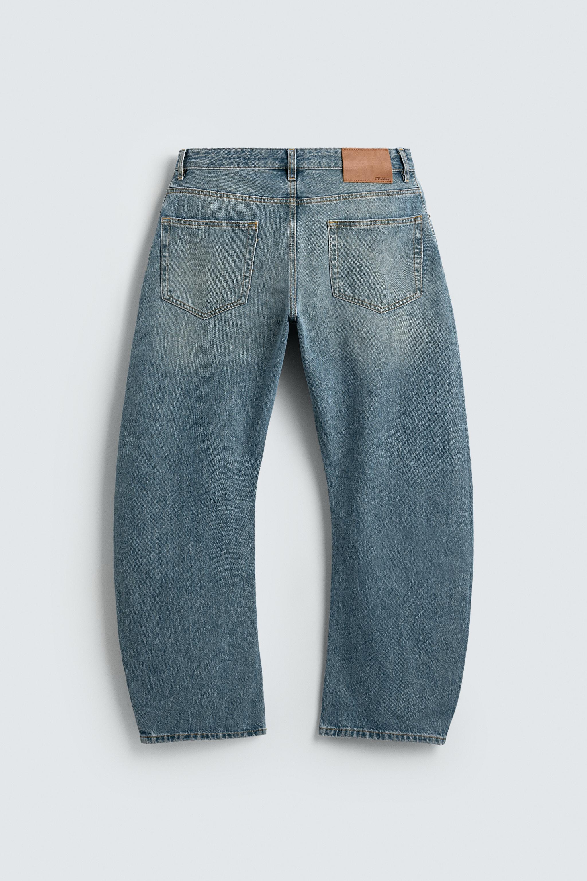 RELAXED BARREL FIT JEANS