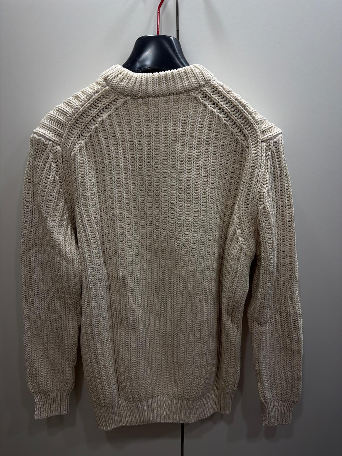 TEXTURED COTTON SWEATER - Image 2