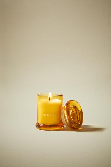 (45 G) WHITE LOTUS SCENTED CANDLE - Intense red by Zara - Image 5