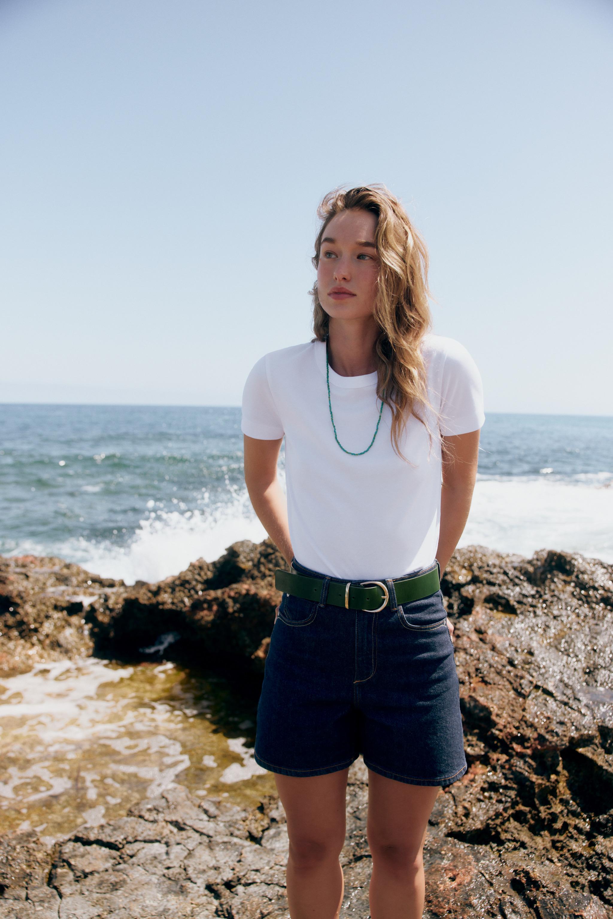 インターロックショートスリーブTシャツ - ホワイト | ZARA Japan / 日本
