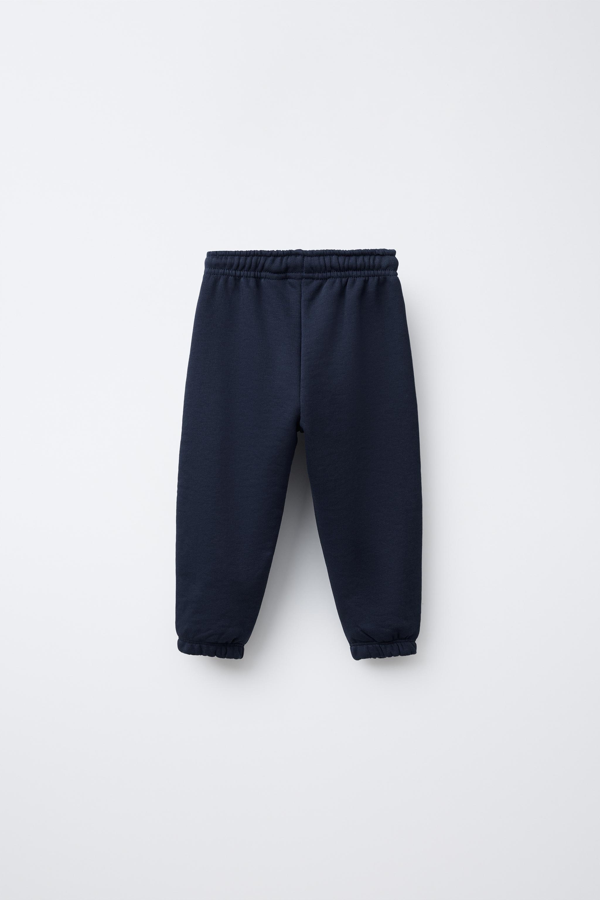 BASIC TEXT JOGGER PANTS - Black | ZARA United States