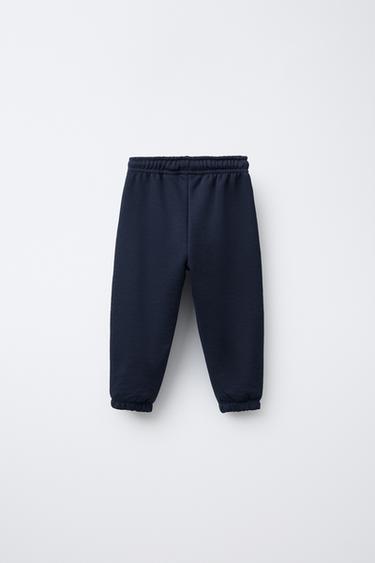BASIC TEXT JOGGERS - Navy blue by Zara - Image 1