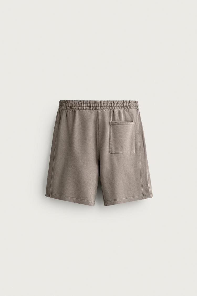 PANTALÓN CORTO BERMUDA BÁSICO DESLAVADO 6