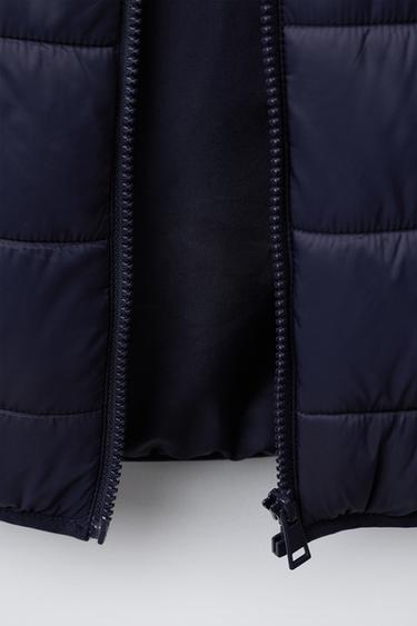 DOUDOUNE ULTRALÉGÈRE À CAPUCHE - Bleu nuit de Zara - Image 7