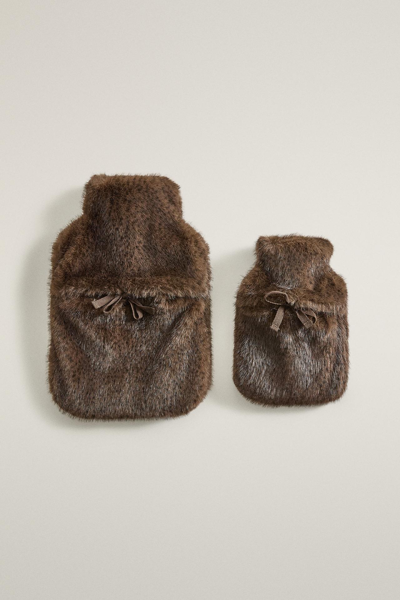 FUR HOT WATER BOTTLE