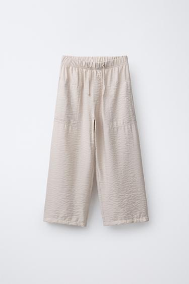 PANTALÓN FLUÍDO - Arena de Zara - Imagen 0