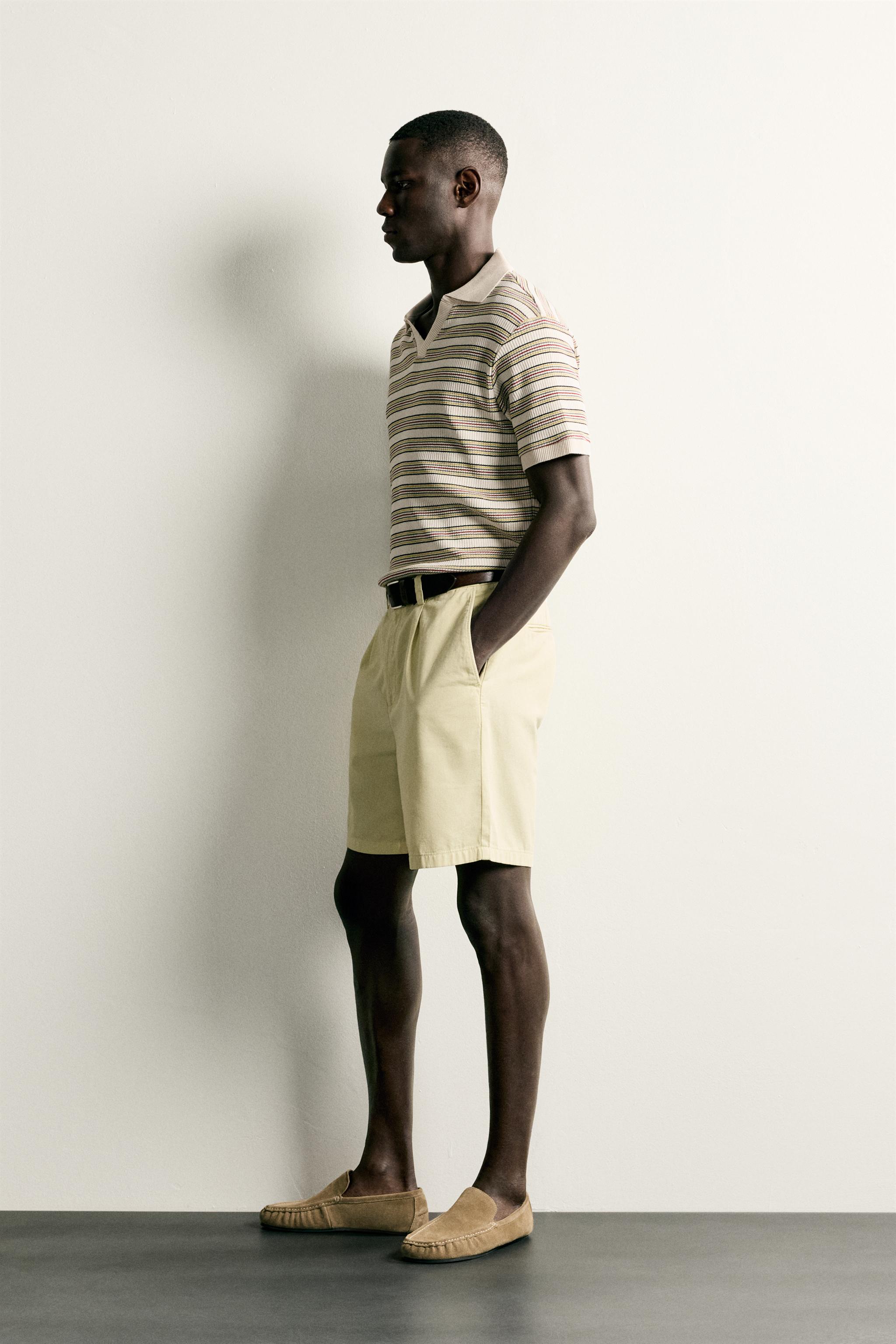 STRIPED REGULAR FIT POLO