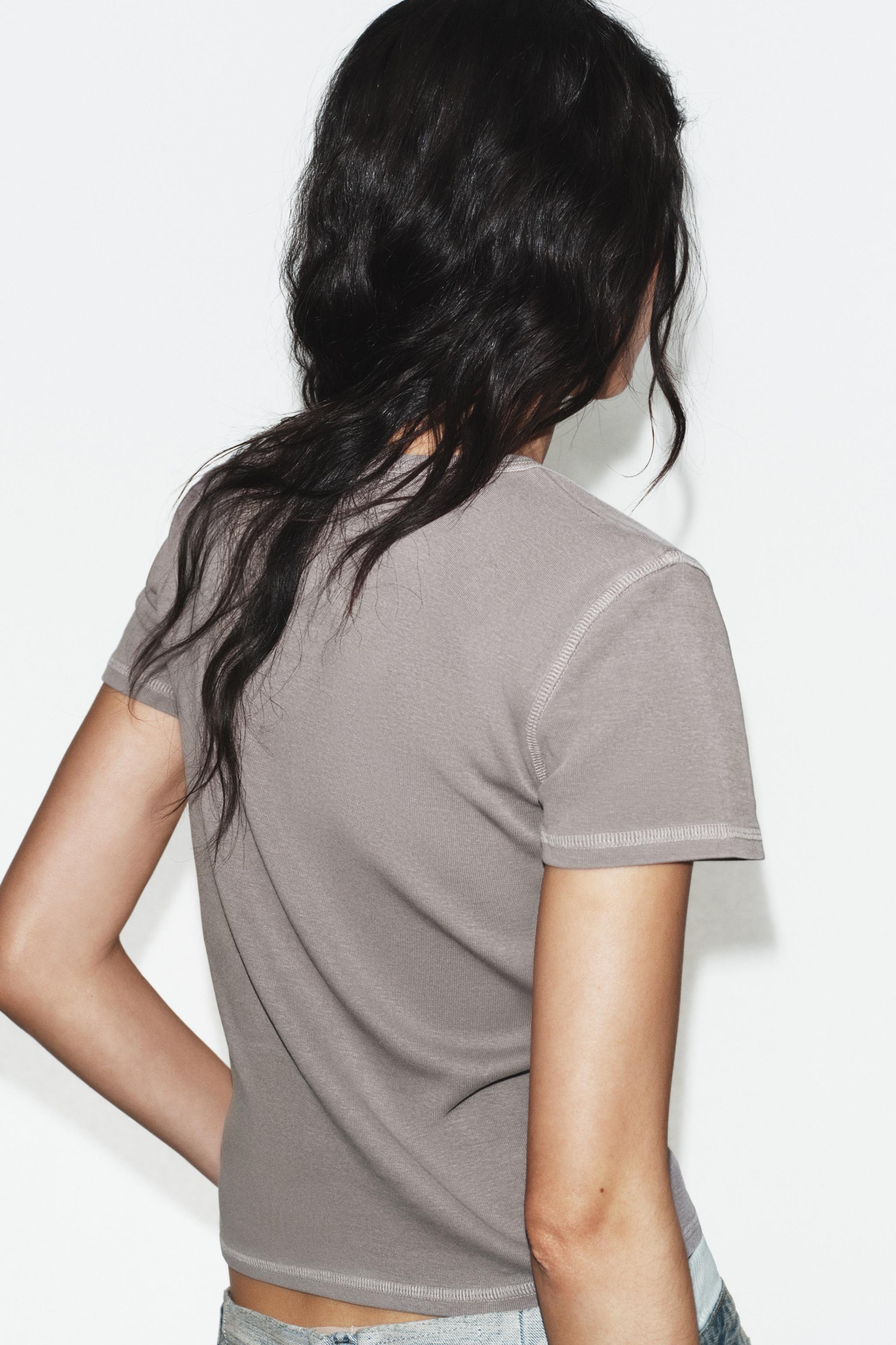 SHORT SLEEVE TEXT T-SHIRT