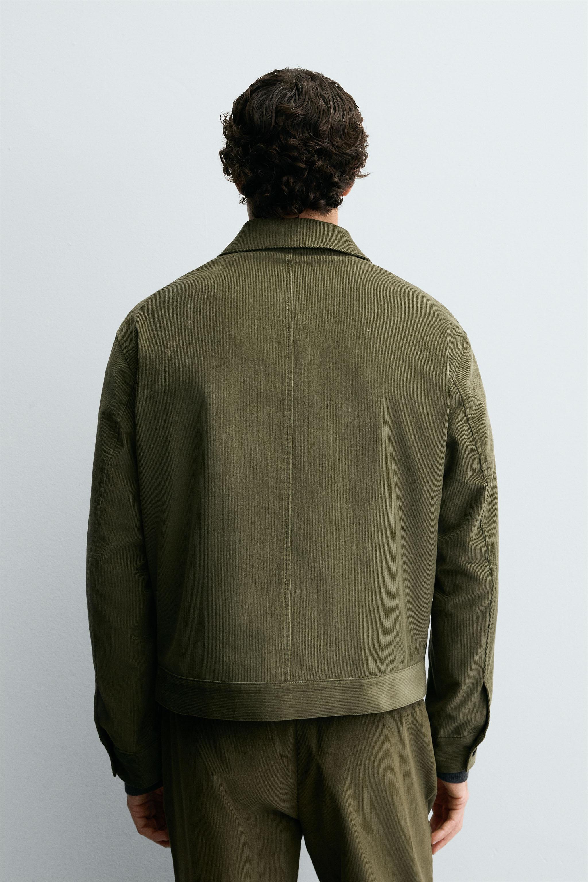 CORDUROY ZIP-UP JACKET