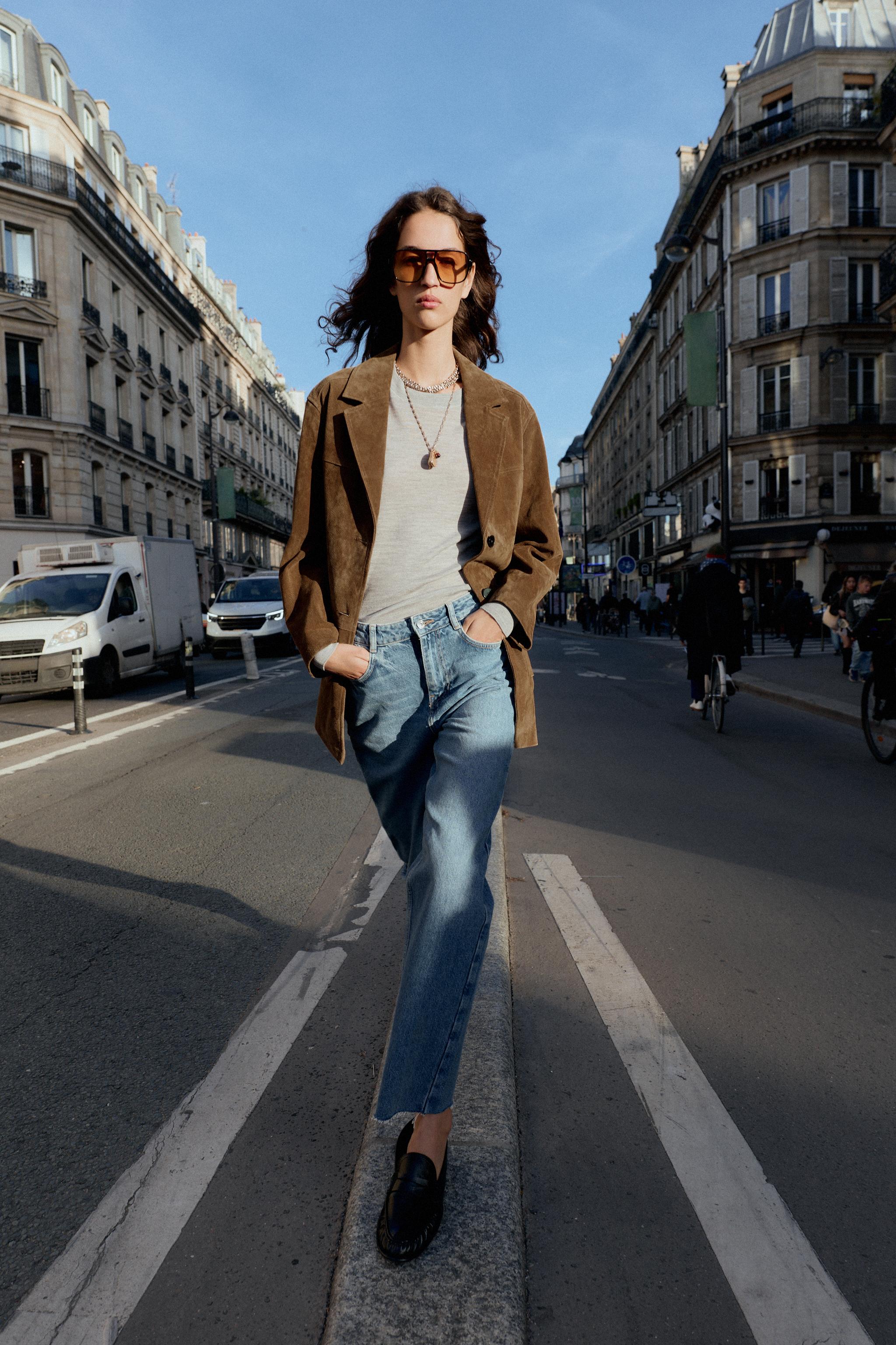 JEAN Z1975 DROIT À TAILLE HAUTE