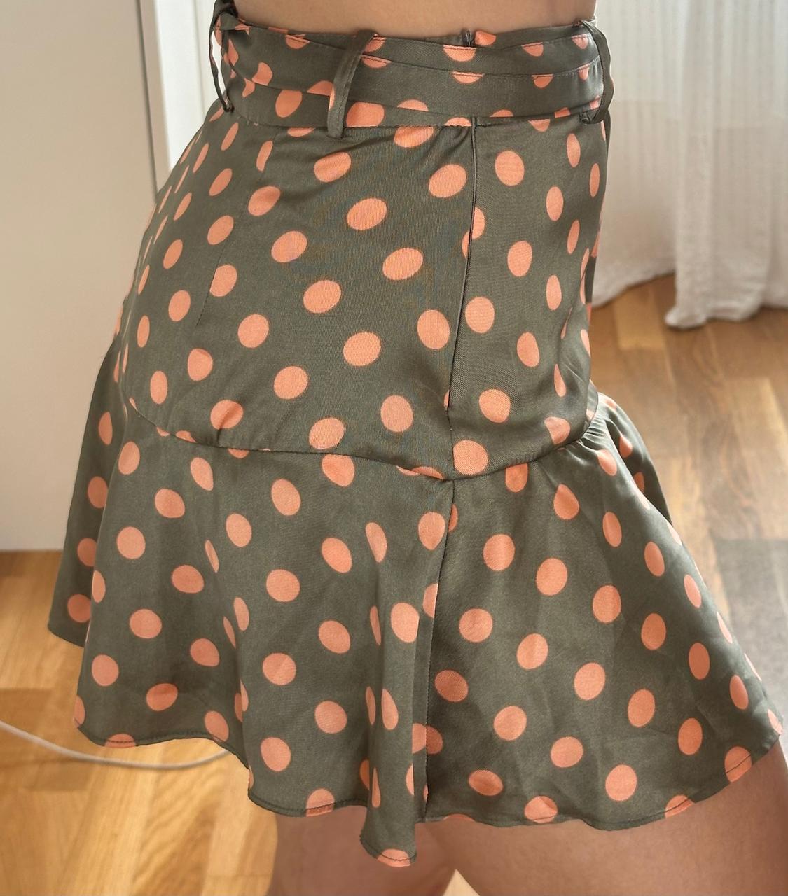 POLKA DOT BERMUDA SKORT - Image 6