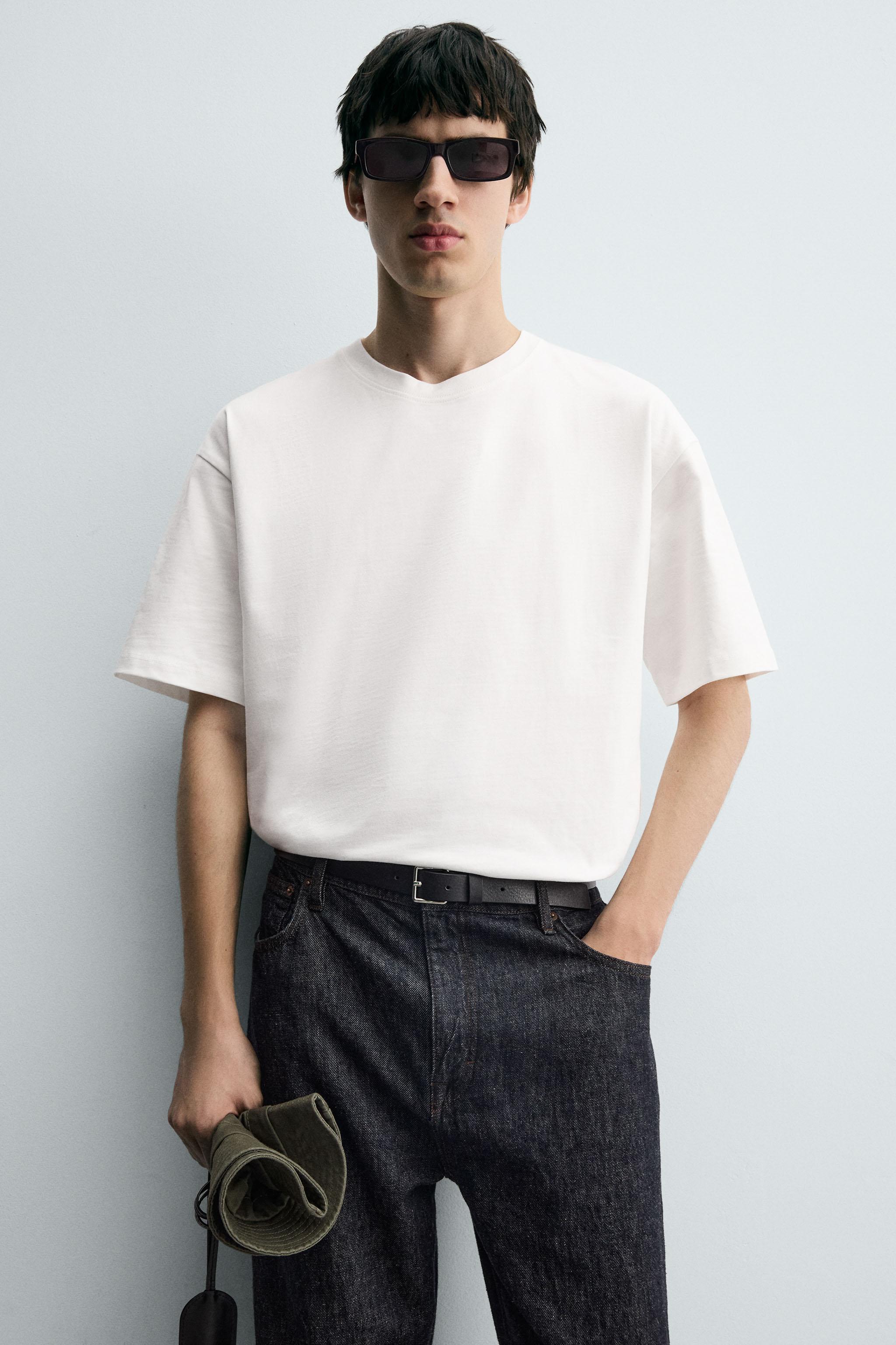 刺繍パッチTシャツ - ホワイト | ZARA Japan / 日本