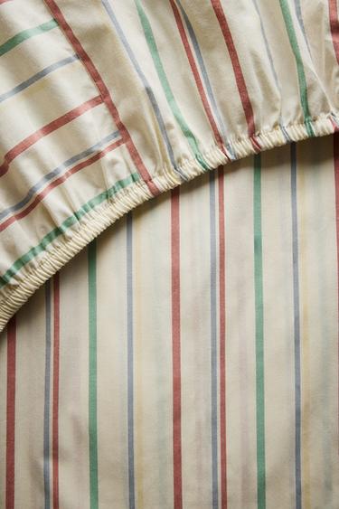 DRAP-HOUSSE ENFANT RAYURES MULTICOLORES - Multicolore de Zara - Image 4