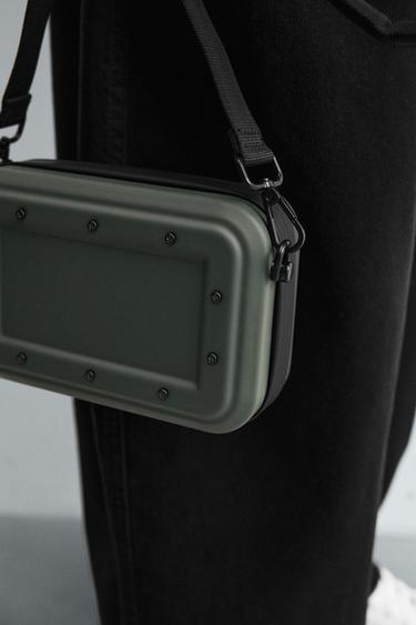 SAC BANDOULIÈRE MINAUDIÈRE - Vert kaki de Zara - Image 1