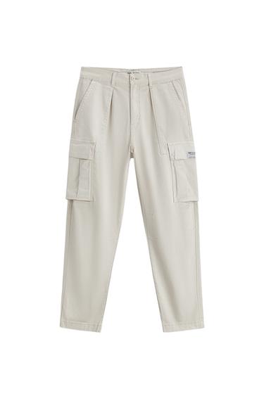 RELAXED FIT CARGO TROUSERS