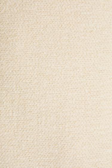 CHENILLE CUSHION COVER - Beige by Zara