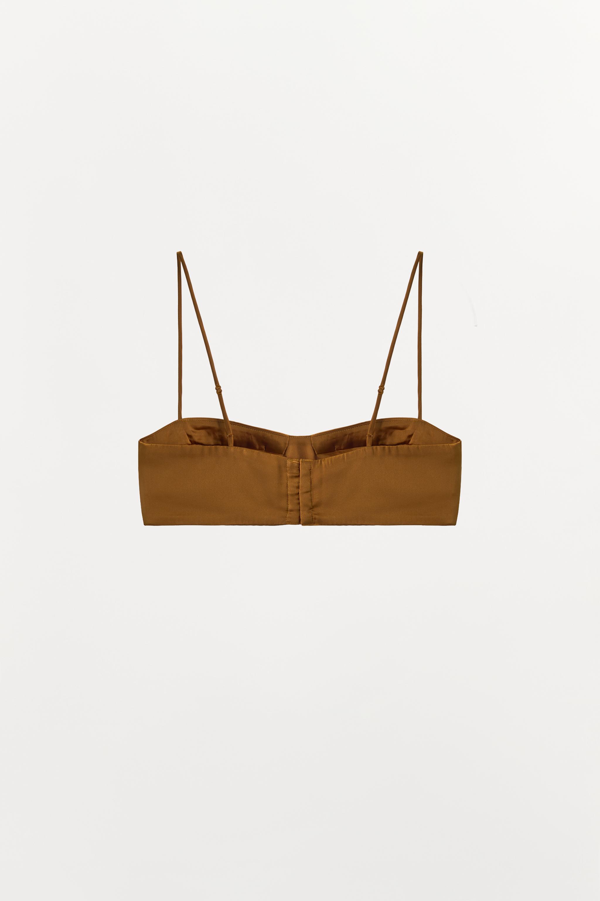 SOLID BANDEAU BRA