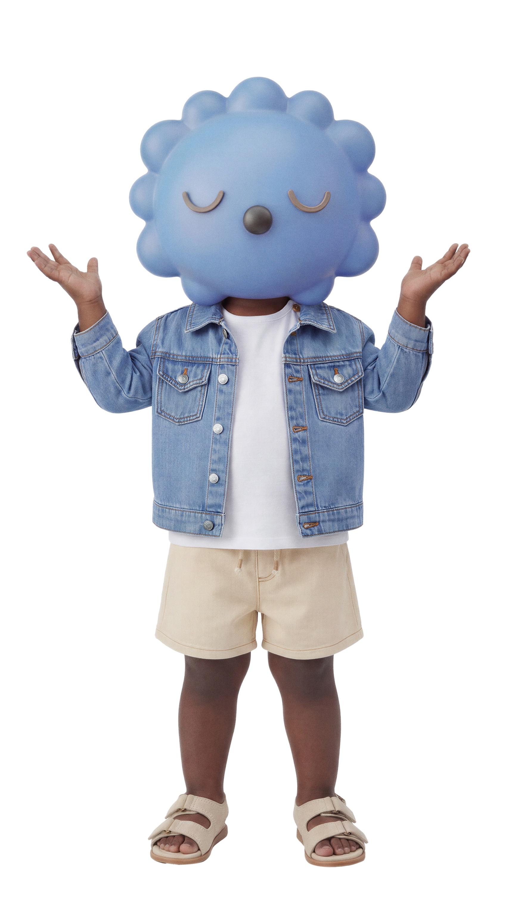 DENIM JACKET — Blue