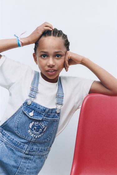 LILO & STITCH © DISNEY DENIM DUNGAREES - Blue by Zara