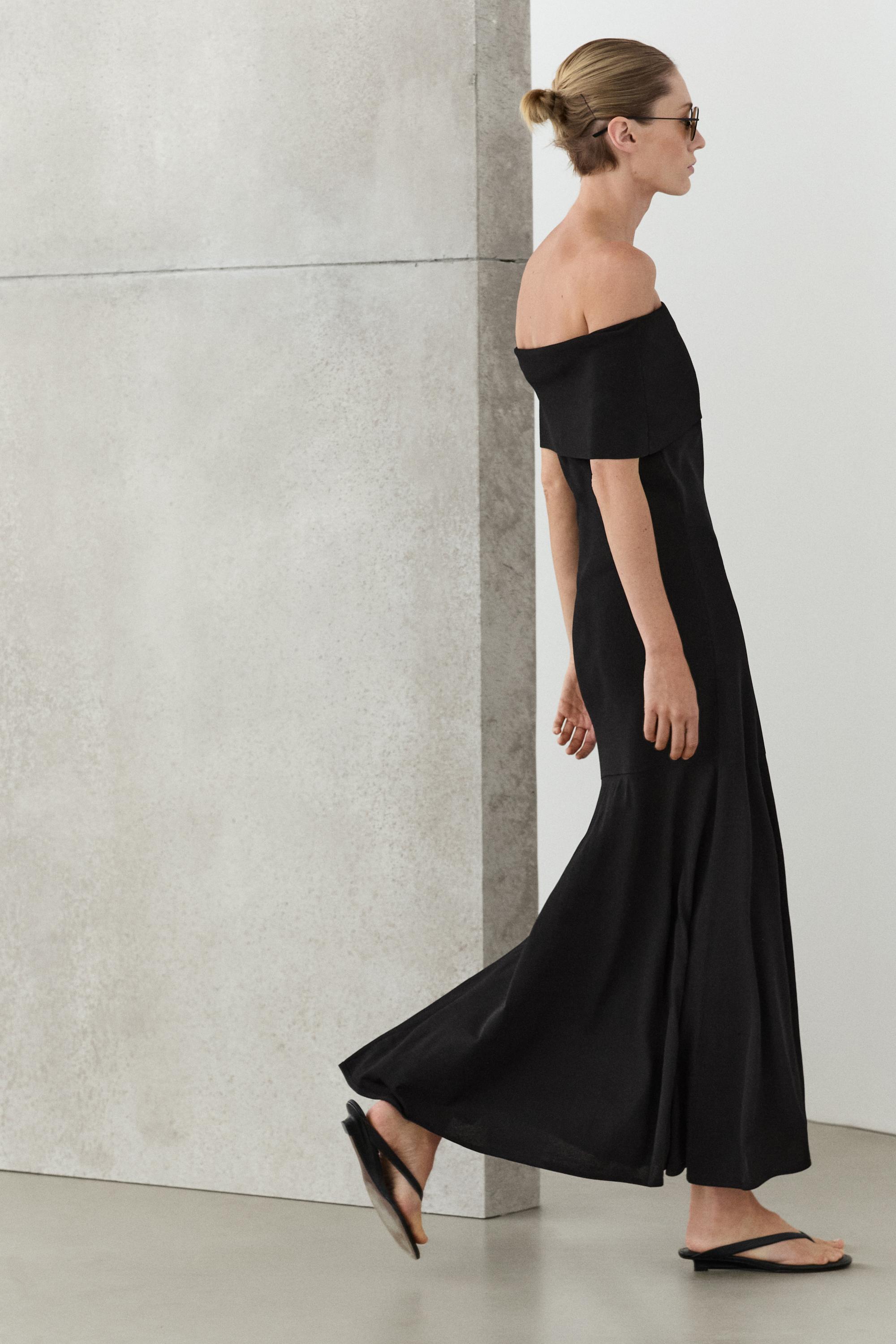 zara dropped shoulder knit dress I Just Found Every Major Spring 2021 Trend at Zara