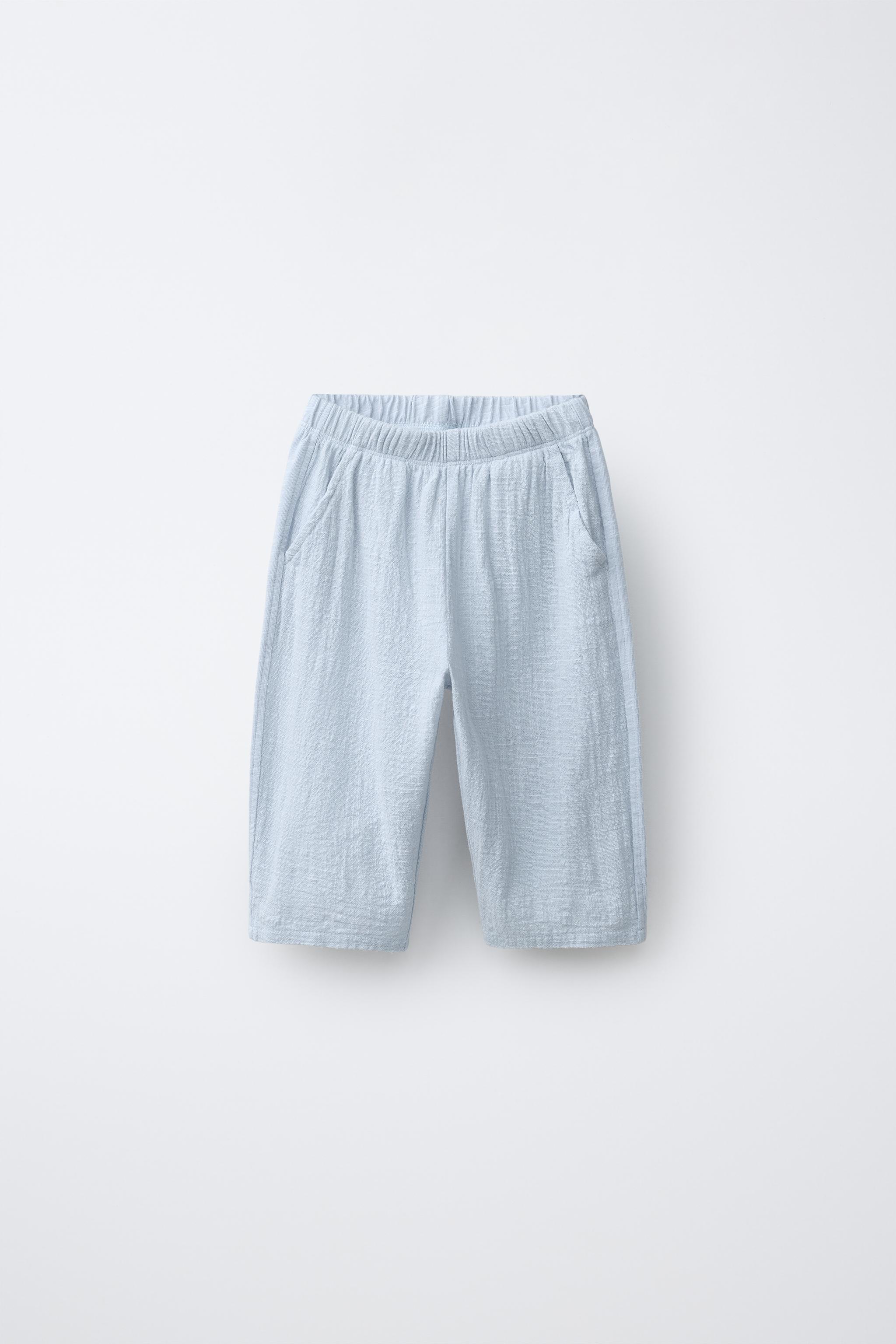TEXTURED COMBINATION PANTS
