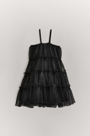 Zara CHILDREN'S HALLOWEEN WITCH DRESS COSTUME - Black