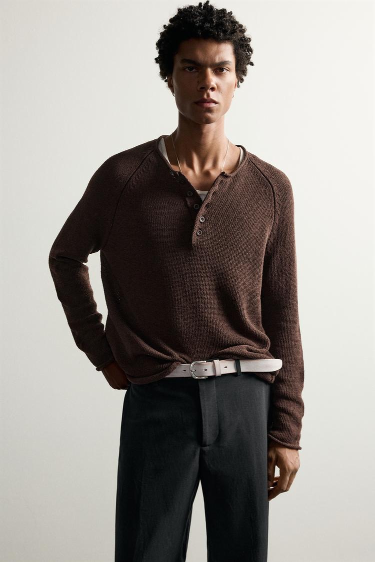 JERSEY REGULAR FIT CUELLO PANADERO