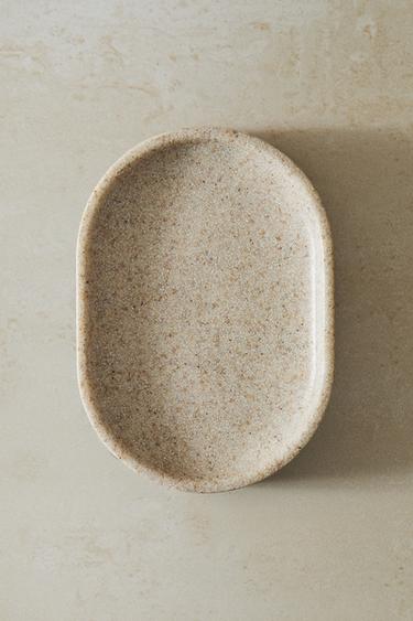 PORTE-SAVON SALLE DE BAIN RÉSINE - Beige de Zara - Image 1