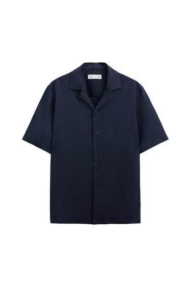 SATIN EFFECT SHIRT