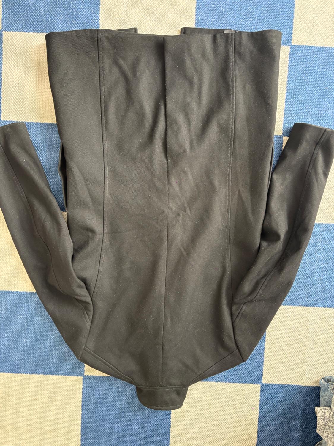 ASYMMETRICAL COLLAR COAT - Image 2