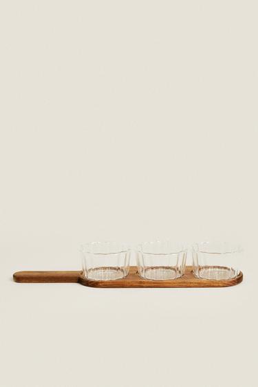 BOWL TRAY SET - Transparent by Zara