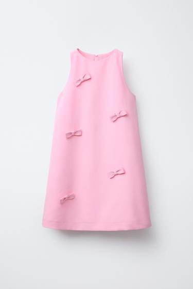 JURK MET STRIKJES - Roze van Zara - Afbeelding 0