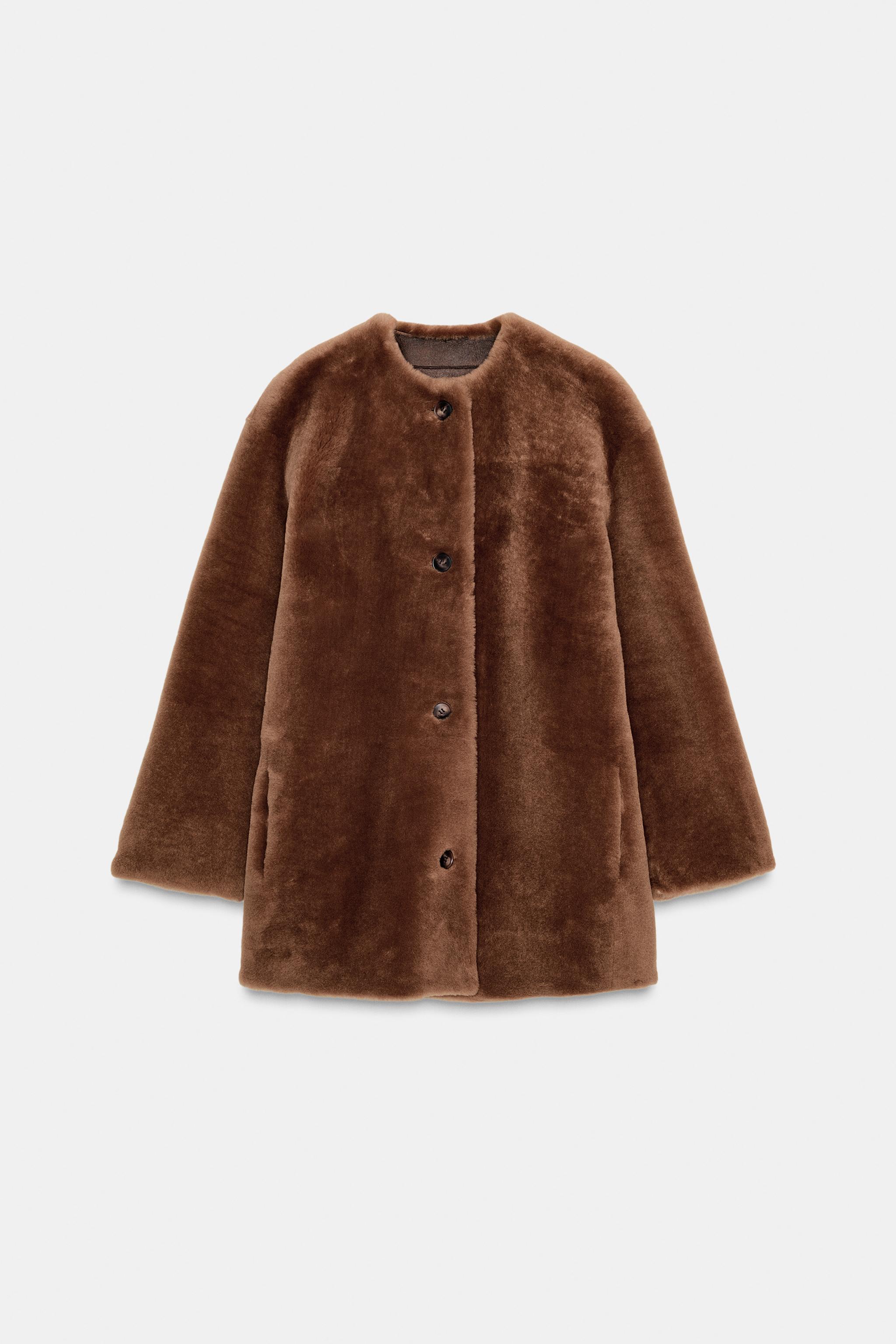 100% REVERSIBLE LEATHER COAT