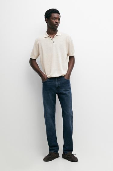 Pull en maille 100 % lin à manches courtes - Bis de Zara - Image 0