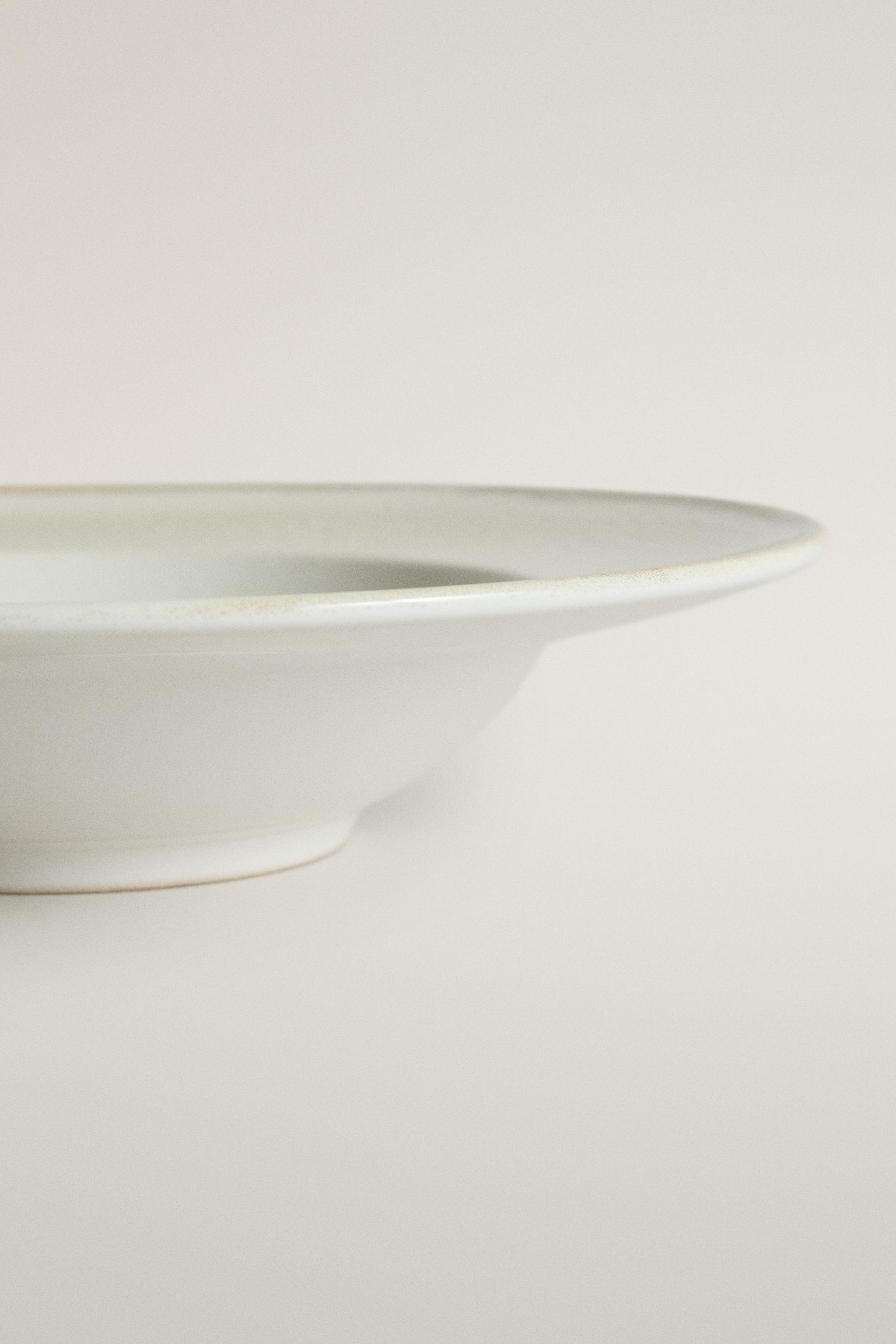 STONEWARE PASTA PLATE