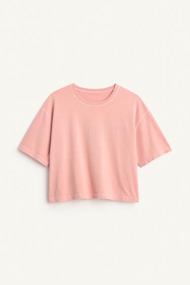 BX TSHRT - Rosa palo de Zara