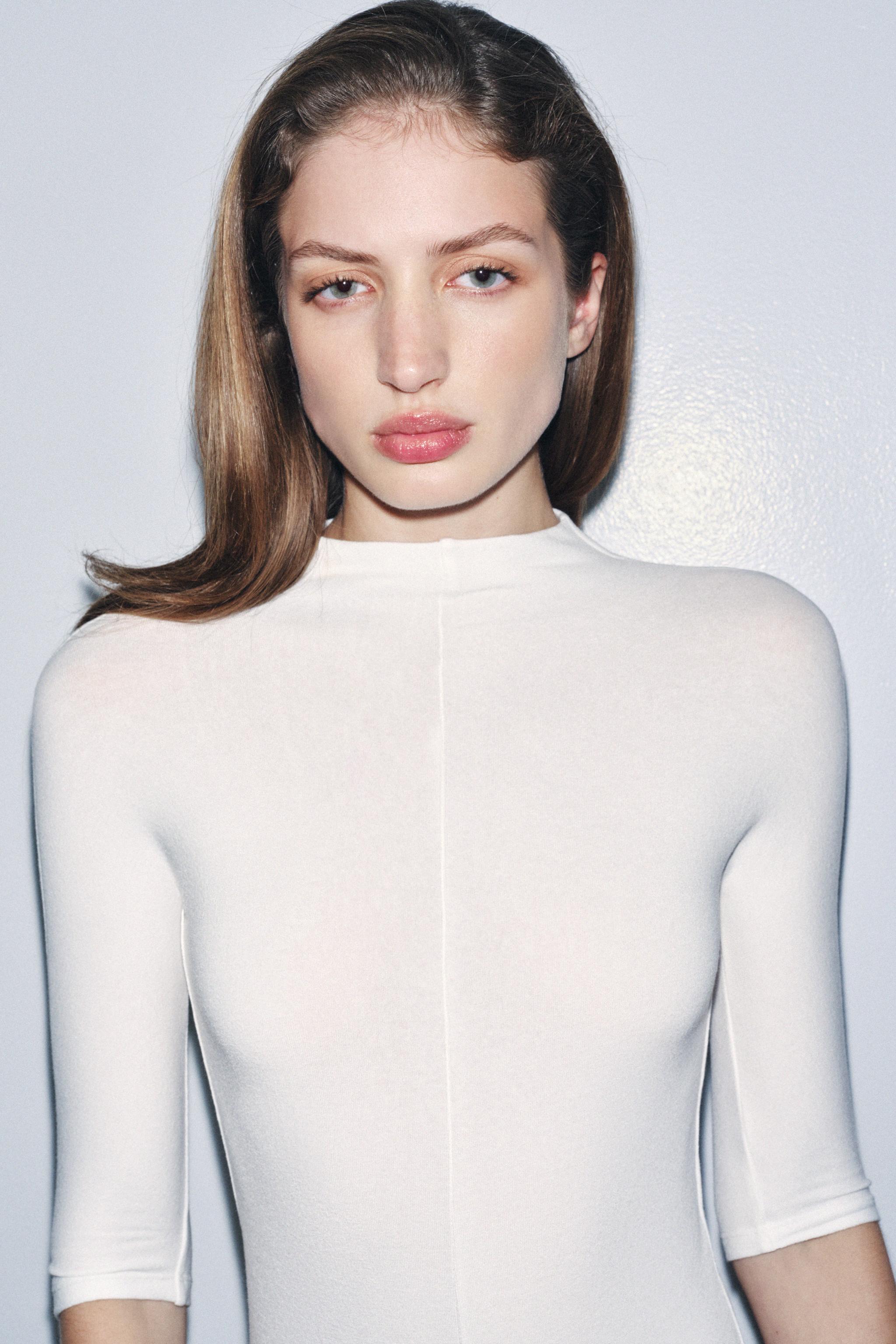 Poeti ボディスーツ L SLY ニット セーター COLLARED BODYSUIT