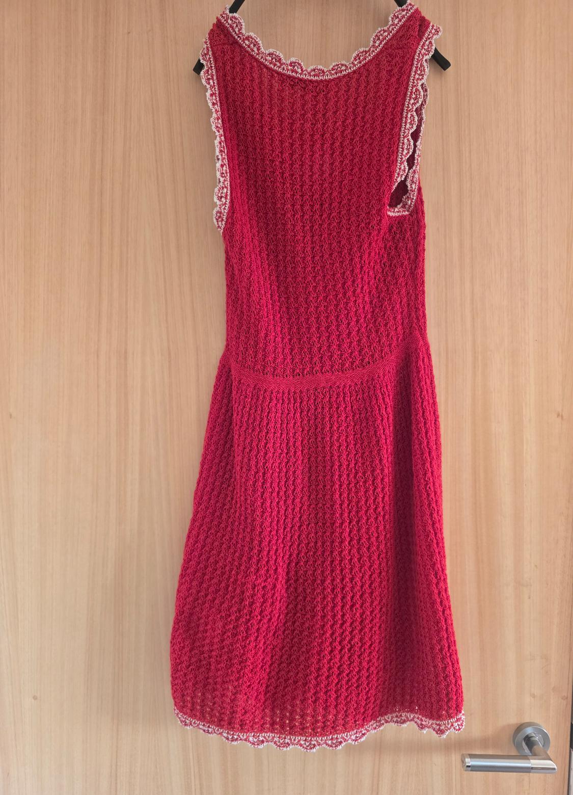POINTELLE KNIT MINI DRESS - Image 2