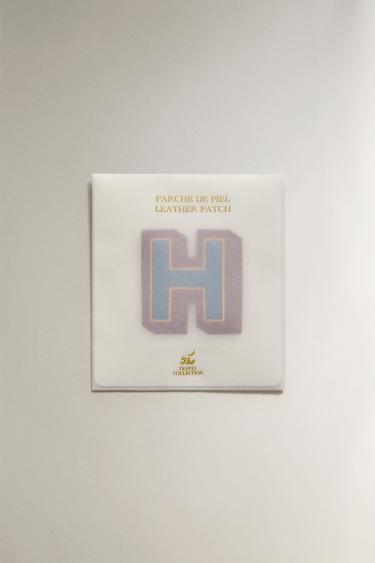 LEATHER LETTER H PATCH - Multicoloured by Zara - Image 3