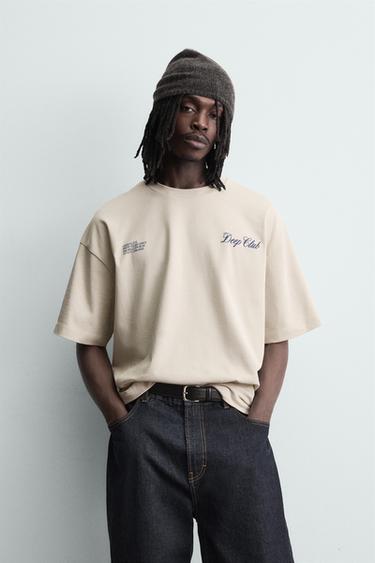 KAMISETA ESTANPATU KONBINATUAREKIN - Zuri hautsia, Zara-rena