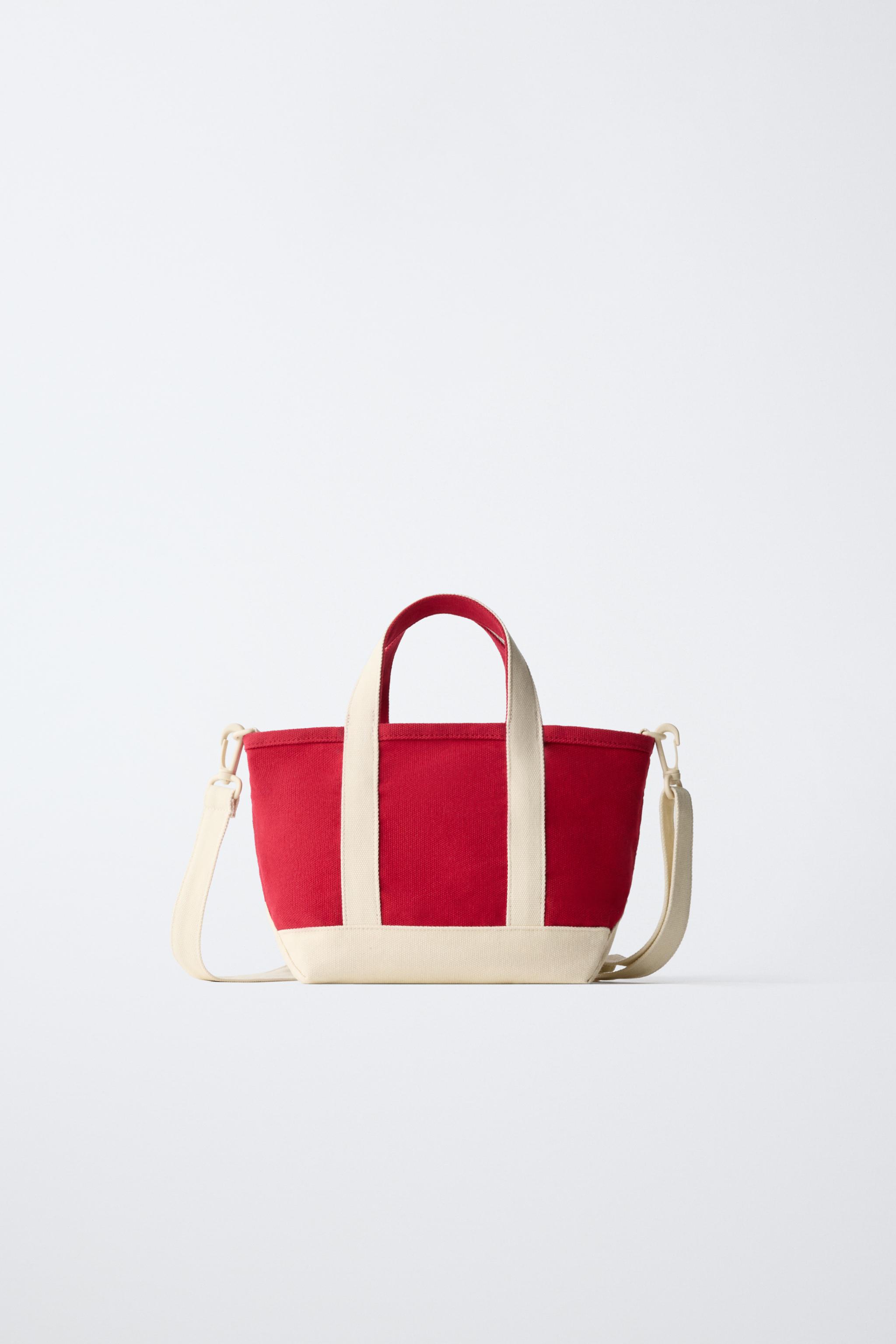 ZARA Hello Kitty トートバッグ HELLO KITTY© SANRIO ミニトートバッグ - レッド | ZARA Japan / 日本